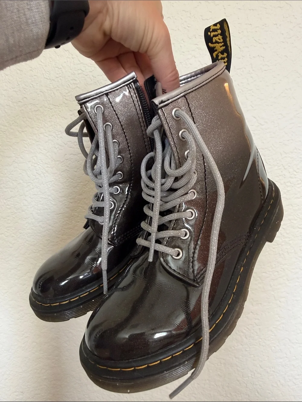 Doc Martins  Little Girl  Patent leather Size one  Good condition